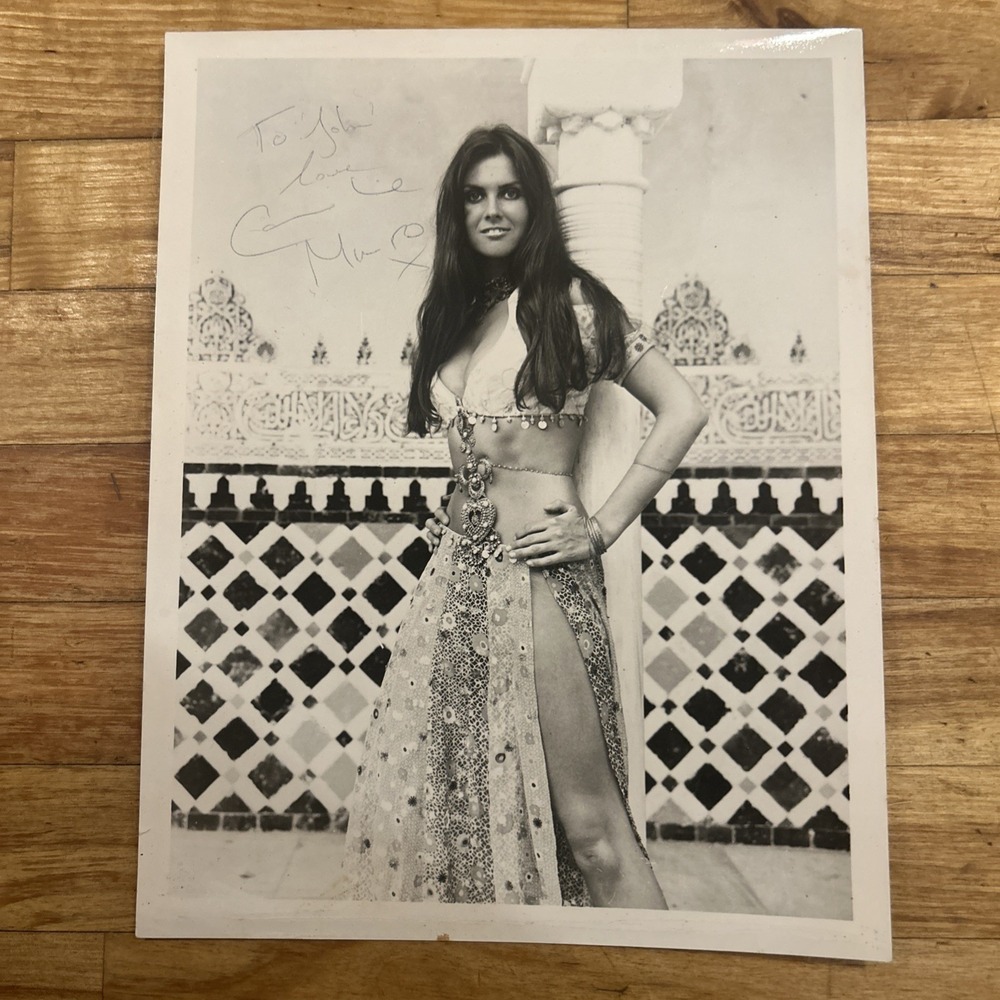 Golden Voyage of Sinbad Signed Caroline Munro Autograph 8x10